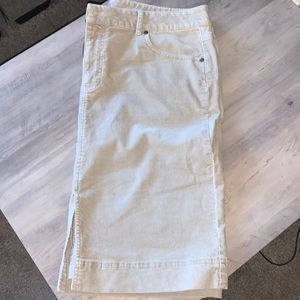 NWT J Jill brand corduroy skirt.knee-length